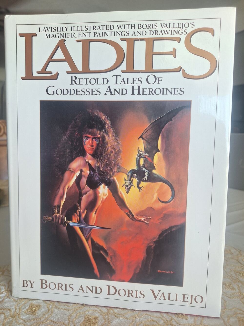 Boris Vallejo Ladies Retold Tales Goddesses Heroines 1992 1st Edition Hardcover